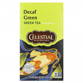 Celestial Seasonings, зеленый чай, без кофеина, 20 чайных пакетиков, 36 г (1,3 унции) в Москве - eco-herb.ru | фото