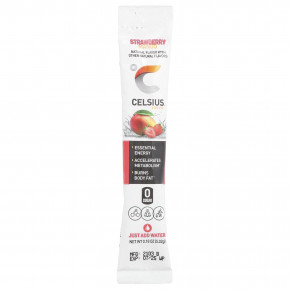 Celsius, Live Fit, клубника и манго, 14 пакетиков по 5,02 г (0,18 унции) в Москве - eco-herb.ru | фото