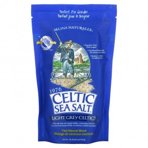 Celtic Sea Salt, Light Grey Celtic, смесь основных минералов, 454 г (1 фунт) в Москве - eco-herb.ru | фото