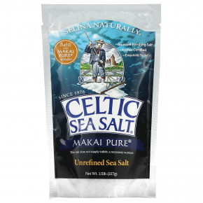 Celtic Sea Salt, Makai Pure, нерафинированная морская соль, 227 г (1/2 фунта) - описание | фото