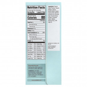 Cerebelly, органическое пюре, для детей от 6 месяцев, батат и манго, 6 пакетиков по 113 г (4 унции) в Москве - eco-herb.ru | фото