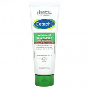 Cetaphil, Advanced Relief Lotion, для сухой чувствительной кожи, без отдушек, 226 г (8 унций) в Москве - eco-herb.ru | изображение Cetaphil, Advanced Relief Lotion, для сухой чувствительной кожи, без отдушек, 226 г (8 унций) в Москве - eco-herb.ru | фото