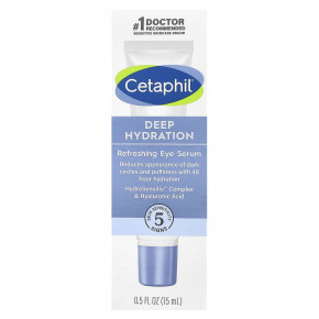 Cetaphil, Deep Hydration, освежающая сыворотка для кожи вокруг глаз, 15 мл (0,5 жидк. унц.) в Москве - eco-herb.ru | фото