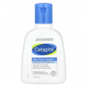 Cetaphil, Ежедневное очищающее средство для лица, 118 мл (4 жидк. унц.) - описание