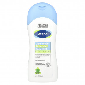 Cetaphil, ультранежный освежающий гель для душа, освежающий аромат, 500 мл (16,9 жидк. унции) - подробнее Cetaphil, ультранежный освежающий гель для душа, освежающий аромат, 500 мл (16,9 жидк. унции) - описание