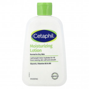 Cetaphil, Увлажняющий лосьон, для нормальной и сухой кожи, 237 мл (8 жидк. Унций) - описание | фото