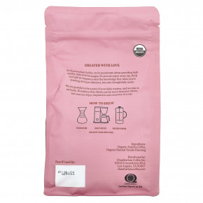 Chamberlain Coffee, органический кофе арабика, ваниль, молотый, средней обжарки, 340 г (12 унций) в Москве - eco-herb.ru | фото