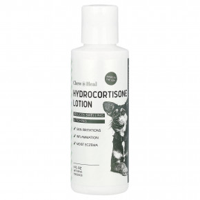 Chew + Heal, Hydrocortisone Lotion, For Dogs, 4 fl oz (118 ml) в Москве - eco-herb.ru | фото