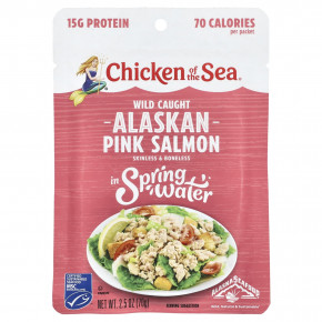 Chicken of the Sea, дикий аляскинский горбуша, 70 г (2,5 унции) - описание