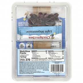 Chicken of the Sea, Packet Up! ™, набор для салата из белого тунца, 1 набор, 116 г (4,1 унции) в Москве - eco-herb.ru | фото