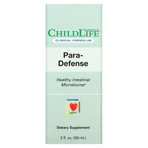 ChildLife Clinicals, Para-Defense, для здоровья микробиома кишечника, 59 мл (2 жидк. унции) в Москве - eco-herb.ru | фото