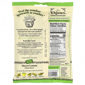 Chimes, жевательные таблетки с имбирем, со вкусом лимона Мейера, 141,8 г (5 унций) в Москве - eco-herb.ru | фото