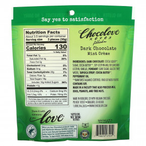 Chocolove, Крем с начинкой из темного шоколада и мяты, 55% какао, 100 г (3,5 унции) в Москве - eco-herb.ru | фото