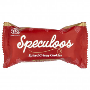 ChocZero, Премиальное печенье, Speculoos, хрустящее печенье со специями, 10 пакетиков по 25 г (0,9 унции) в Москве - eco-herb.ru | фото