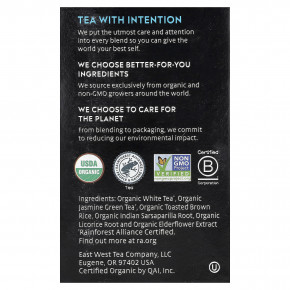 Choice Organics, Белый и зеленый чай, белая бузина, 16 чайных пакетиков, 24 г (0,85 унции) (Товар снят с продажи) в Москве - eco-herb.ru | изображение Choice Organics, Белый и зеленый чай, белая бузина, 16 чайных пакетиков, 24 г (0,85 унции) (Товар снят с продажи) в Москве - eco-herb.ru | фото