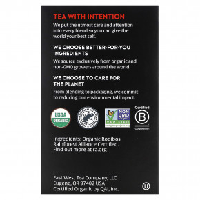 Choice Organics, Herbal Tea, ройбуш, без кофеина, 16 чайных пакетиков, 32 г (1,12 унции) в Москве - eco-herb.ru | фото