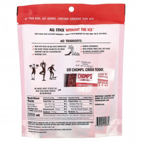 Chomps, Chomplings, оригинальные говяжьи мини-стики, неострый вкус, 6 палочек по 14 г (0,5 унции) в Москве - eco-herb.ru | фото