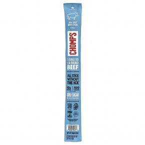 Chomps, говяжьи палочки с морской солью, неострый, 32 г (1,15 унции) - описание