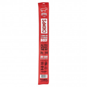Chomps, оригинальные говяжьи палочки, неострый вкус, 8 палочек по 32 г (1,15 унции) в Москве - eco-herb.ru | фото