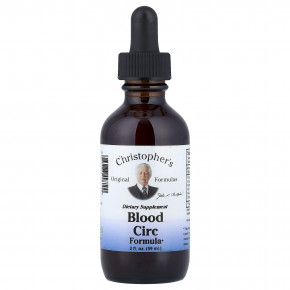 Christopher's Original Formulas, Blood Circ Formula, 59 мл (2 жидк. унции) в Москве - eco-herb.ru | фото