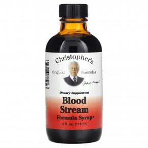 Christopher's Original Formulas, Сироп с формулой Blood Stream, 118 мл (4 жидк. унц.) в Москве - eco-herb.ru | фото