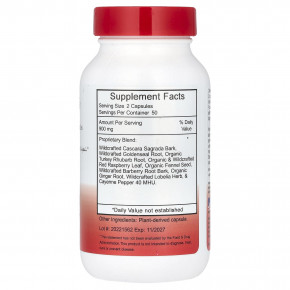 Christopher's Original Formulas, средство для нижних отделов кишечника, 100 вегетарианских капсул в Москве - eco-herb.ru | фото