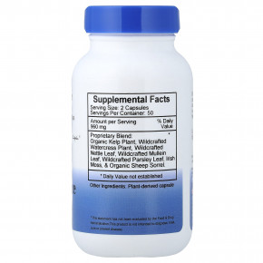 Christopher's Original Formulas, средство для поддержки здоровья щитовидной железы, 100 вегетарианских капсул в Москве - eco-herb.ru | фото