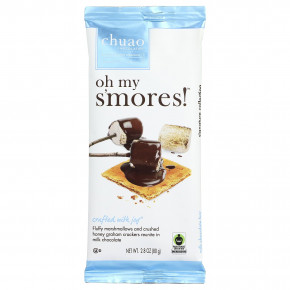 Chuao Chocolatier, молочный шоколад, Oh My S'mores!™, 80 г (2,8 унции) - подробнее Chuao Chocolatier, молочный шоколад, Oh My S'mores!™, 80 г (2,8 унции) - описание