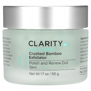 ClarityRx, Get Clean, эксфолиант из измельченного бамбука, 50 г (1,7 унции) - описание | фото