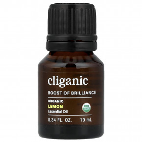 Cliganic, Boost of Brilliance ™, эфирное масло, органический лимон, 10 мл (0,34 жидк. Унции) - подробнее Cliganic, Boost of Brilliance ™, эфирное масло, органический лимон, 10 мл (0,34 жидк. Унции) - описание