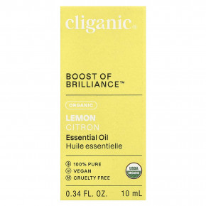 Cliganic, Boost of Brilliance ™, эфирное масло, органический лимон, 10 мл (0,34 жидк. Унции) в Москве - eco-herb.ru | изображение Cliganic, Boost of Brilliance ™, эфирное масло, органический лимон, 10 мл (0,34 жидк. Унции) в Москве - eco-herb.ru | фото