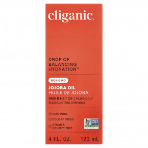 Cliganic, Масло жожоба, для жирной и комбинированной кожи, 120 мл (4 жидк. Унции) в Москве - eco-herb.ru | изображение Cliganic, Масло жожоба, для жирной и комбинированной кожи, 120 мл (4 жидк. Унции) в Москве - eco-herb.ru | фото