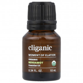 Cliganic, Moment of Elation ™, органическое эфирное масло бергамота, 10 мл (0,34 жидк. Унции) - подробнее Cliganic, Moment of Elation ™, органическое эфирное масло бергамота, 10 мл (0,34 жидк. Унции) - описание
