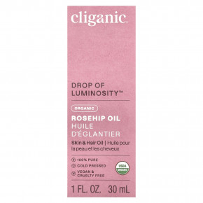 Cliganic, органическое масло шиповника, 30 мл (1 жидк. унция) в Москве - eco-herb.ru | изображение Cliganic, органическое масло шиповника, 30 мл (1 жидк. унция) в Москве - eco-herb.ru | фото