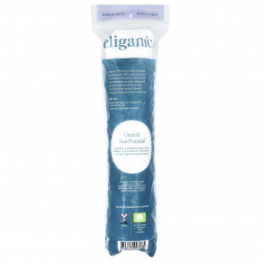 Cliganic, премиальные круги из 100% хлопка, 100 шт. в Москве - eco-herb.ru | фото