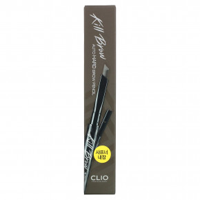 Clio, Kill Brow, Карандаш для бровей Auto Hard, 01 натуральный коричневый, 0,01 унции (0,31 г) в Москве - eco-herb.ru | фото