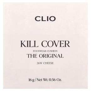 Clio, Mill Cover FounWear Cushion, кушон, 26 шт., сырный вкус, 16 г (0,56 унции) в Москве - eco-herb.ru | фото