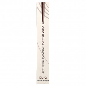 Clio, Sharp, водостойкая подводка для карандашей So Simple, коричневый цвет 02, 0,14 г (0,004 унции) в Москве - eco-herb.ru | изображение Clio, Sharp, водостойкая подводка для карандашей So Simple, коричневый цвет 02, 0,14 г (0,004 унции) в Москве - eco-herb.ru | фото