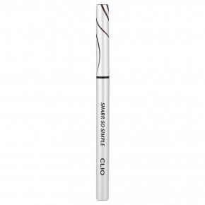 Clio, Sharp, водостойкая подводка для карандашей So Simple, коричневый цвет 02, 0,14 г (0,004 унции) в Москве - eco-herb.ru | изображение Clio, Sharp, водостойкая подводка для карандашей So Simple, коричневый цвет 02, 0,14 г (0,004 унции) в Москве - eco-herb.ru | фото