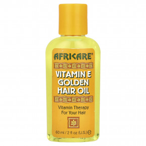 Cococare, Africare®, масло для волос с витамином Е, Golden Hair, 60 мл (2 жидк. унции) - описание | фото