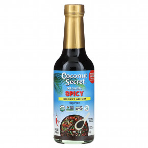 Coconut Secret, Органический пряный соус с кокосовыми аминокислотами, средней остроты, 296 мл (10 жидк. унц.) - описание