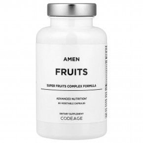 Codeage, Amen, Fruits, комплексная формула из суперфруктов, 90 вегетарианских капсул - описание | фото