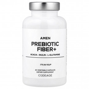 Codeage, Amen Prebiotic Fiber+, 60 растительных капсул - описание | фото
