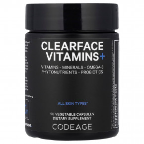 Codeage, Clearface Vitamins +, 90 растительных капсул в Москве - eco-herb.ru | изображение Codeage, Clearface Vitamins +, 90 растительных капсул в Москве - eco-herb.ru | фото