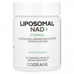 Codeage, Eternal, липосомальный НАД+, 60 растительных капсул - описание | фото