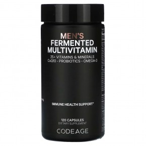 Codeage, Ферментированный мультивитамин для мужчин, 120 капсул в Москве - eco-herb.ru | фото