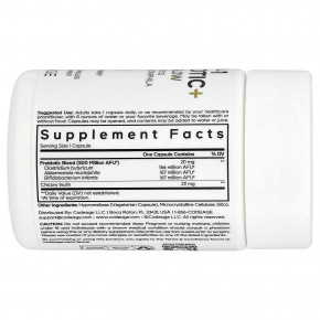 Codeage, GLP-1, пробиотик+, 30 растительных капсул в Москве - eco-herb.ru | фото