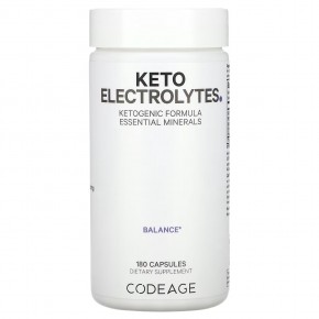 CodeAge, Кето-электролиты, минералы, кетогенная формула, 180 капсул в Москве - eco-herb.ru | фото
