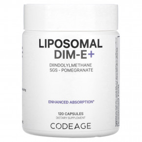 Codeage, Liposmal DIM-E +, гранат, 120 капсул - описание | фото