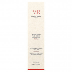 Codeage, Maison Rouge Skincare, осветляющий крем для лица, сменный блок, 50 мл (1,7 жидк. унции) в Москве - eco-herb.ru | фото